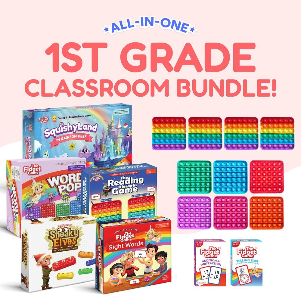 Image for The Fidget Game 1st Grade Classroom Bundle from School Specialty